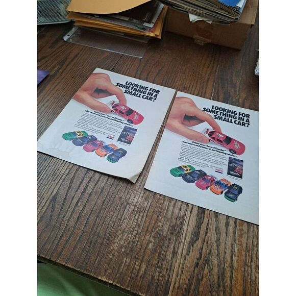 Lot of 2 Days of Thunder Family Fun Books 1990 NASCAR Paramount Exxon Promo - Picture 4 of 6